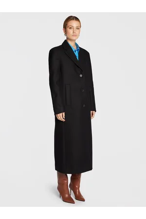 REMAIN Płaszcz wełniany Boyle Coat RM1487 Boxy Fit