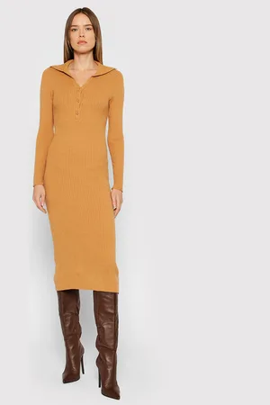 Y.A.S Sukienka dzianinowa Cilla 26026459 Slim Fit