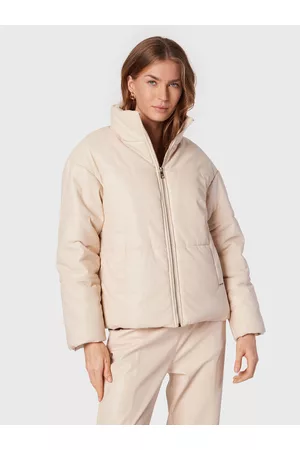Liu Jo Kobieta Kurtki skórzane - Kurtka z imitacji skóry WF2175 E0392 Regular Fit