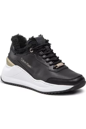 Calvin Klein Kobieta Koturny - Sneakersy Chunky Intern Wedge Lace Up Wl HW0HW01222