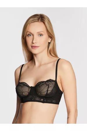 Etam Kobieta Balkonetki - Biustonosz balkonetka Flexi Lace 6536570