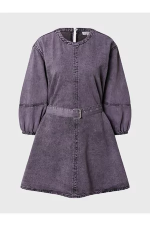 EDITED the label Kobieta Straight - Sukienka jeansowa Connie EDT5995001000002 Regular Fit