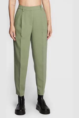 Bruuns Bazaar Spodnie materiałowe Cindy Sus Dagny BBW2393 Loose Fit