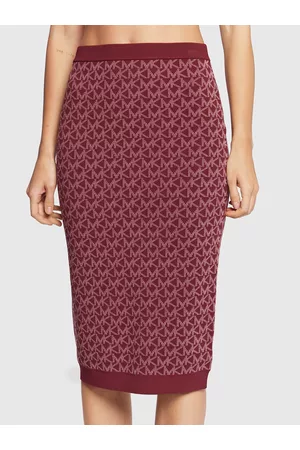 Michael Kors Kobieta Spódnice ołówkowe - Spódnica ołówkowa MH1703D5KZ Slim Fit