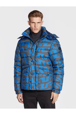 J Lindeberg Kurtka puchowa Sphere Print AMOW06668 Regular Fit