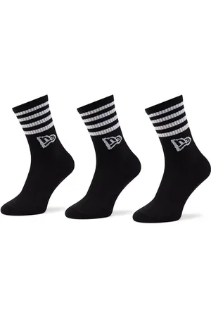 New Era Zestaw 3 par wysokich skarpet unisex Stripe Crew 13113627