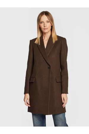 Zadig & Voltaire Płaszcz wełniany Marco WWCO00186 Regular Fit