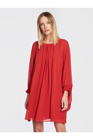 Naf-naf Sukienka koktajlowa Ktoday THNR35 Relaxed Fit