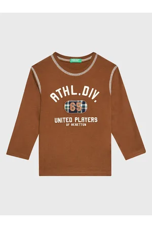 Benetton Bluzka 3VR5G106G Regular Fit