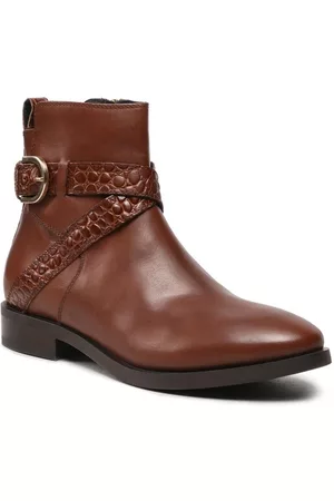 Geox Kobieta Brogsy - Botki D Brogue D D262UD 04340 C0013
