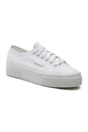 Superga Tenisówki Platform MAcrame Rhombus 2740 S2126MW