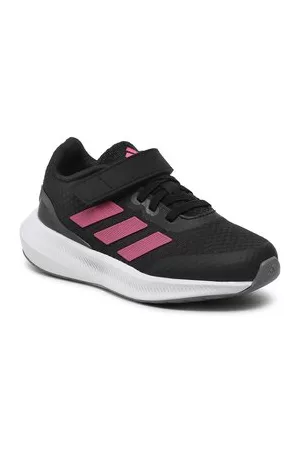 adidas Dziewczynka Obuwie sportowe - Buty Runfalcon 3.0 Sport Running Elastic Lace Top Strap Shoes HP5875