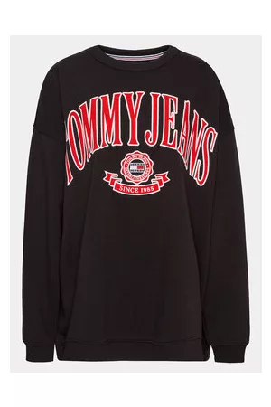 Tommy jeans Kobieta Bluzy Oversize - Bluza Varsity DW0DW15701 Oversize