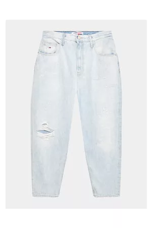 Tommy Hilfiger Kobieta Luźne i Boyfriend - Jeansy DW0DW15523 Mom Fit