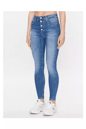 Calvin Klein Kobieta Skinny - Jeansy J20J221252 Skinny Fit