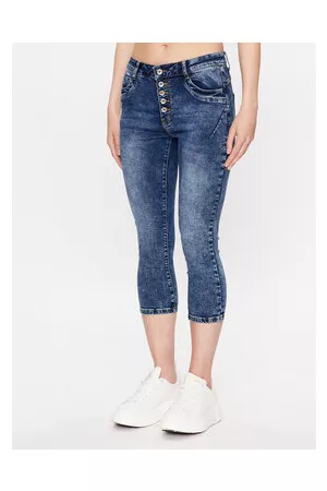 B YOUNG Kobieta Rurki - Spodnie materiałowe 20809303 Slim Fit