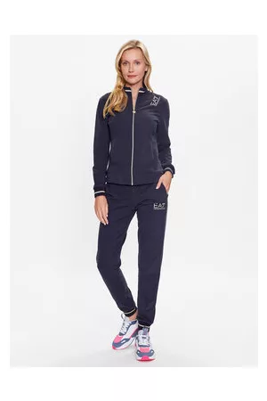 EA7 Kobieta Dresy Proste Nogawki - Dres 3RTV53 TJCQZ 1554 Regular Fit