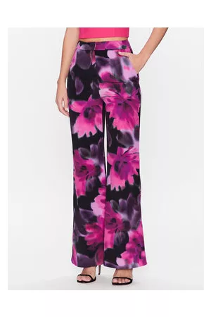 Morgan Kobieta Szerokie Nogawki - Spodnie materiałowe 231-PCHARM.F Relaxed Fit