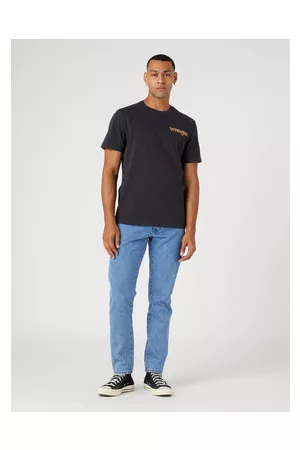 Wrangler Mężczyzna T-shirty z Krótkimi Rękawami - T-Shirt W751EEXV6 112331889 Regular Fit