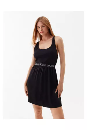 Calvin Klein Kobieta Sukienki Dzienne - Sukienka codzienna J20J221624 Regular Fit