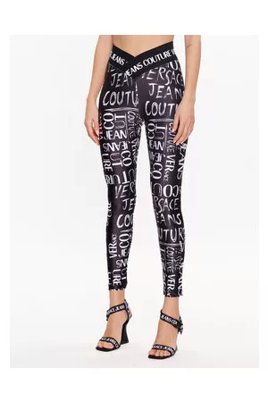 VERSACE Kobieta Legginsy - Legginsy 74HAC113 Regular Fit