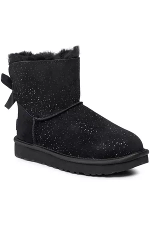 UGG Kobieta Krótkie Kozaki - Buty W Mini Bailey Bow Metallic Spots 1134135