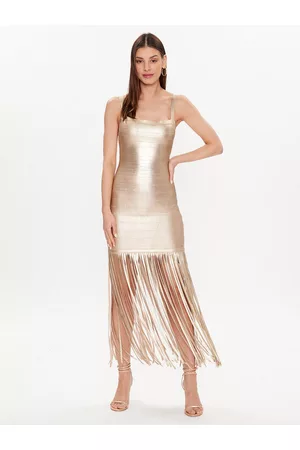 Guess Kobieta Sukienki Dzianinowe - Sukienka dzianinowa Muse 3GGK0D 5036Z Slim Fit