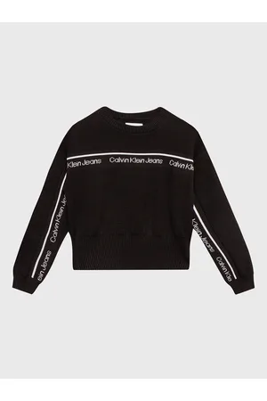 Calvin Klein Sweter Logo Tape IG0IG01847 Regular Fit