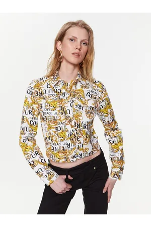 VERSACE Kurtka jeansowa 74HAS453 Regular Fit
