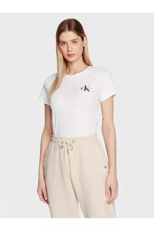 Calvin Klein Kobieta T-shirty z Krótkimi Rękawami - Komplet 2 t-shirtów J20J219734 Slim Fit