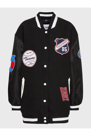 Tommy Hilfiger Kurtka bomber Letterman DW0DW15076 Oversize