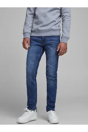 JACK&JONES JUNIOR Jeansy Glenn 12181893 Slim Fit