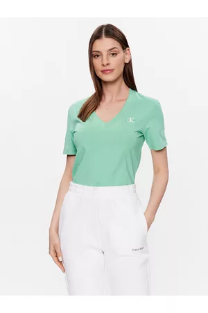 Calvin Klein Kobieta T-shirty z Krótkimi Rękawami - T-Shirt J20J220303 Regular Fit