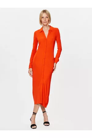 Calvin Klein Kobieta Sukienki Dzienne - Sukienka koszulowa K20K205760 Regular Fit
