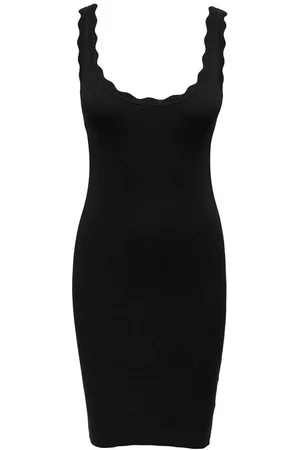 JDY Kobieta Sukienki dopasowane - Sukienka dzianinowa 15290591 Bodycon Fit