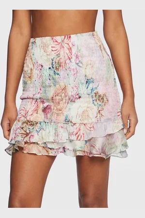 Guess Spódnica mini W3RD50 WCWF2 Regular Fit