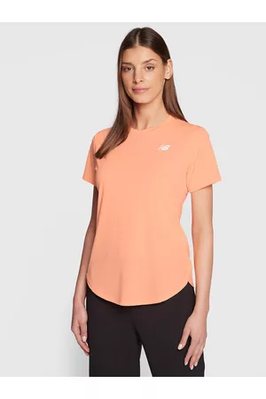 New Balance Kobieta Sportowe Topy i T-shirty - Koszulka techniczna Accelerate WT23222 Athletic Fit