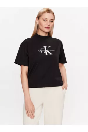 Calvin Klein Kobieta T-shirty z Krótkimi Rękawami - T-Shirt J20J222130 Regular Fit