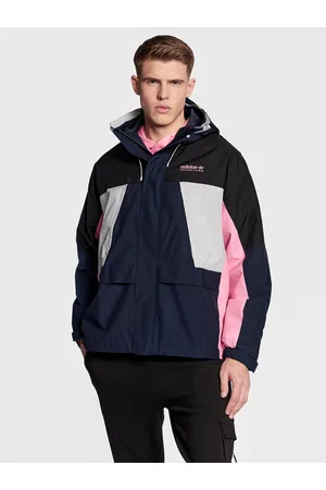adidas Kurtka przejściowa Adventure Ride HK4980 Granatowy Loose Fit