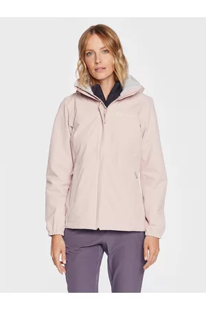 Jack Wolfskin Kobieta Kurtki przeciwdeszczowe - Kurtka przeciwdeszczowa Stormy Point 2L 1111202 Regular Fit