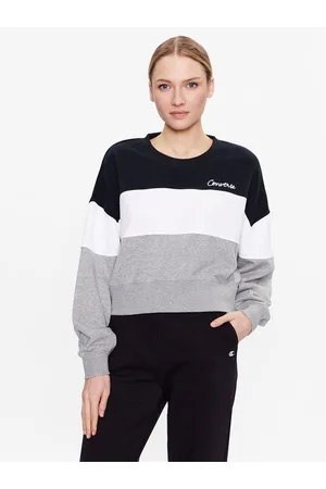 Converse Bluza Color Block Chainstitch 10024524-A04 Classic Fit