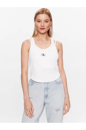 Calvin Klein Kobieta T-shirty z Krótkimi Rękawami - Top J20J221430 Regular Fit