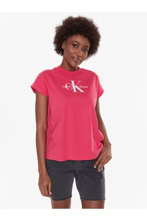 Calvin Klein Kobieta T-shirty z Krótkimi Rękawami - T-Shirt J20J220717 Relaxed Fit