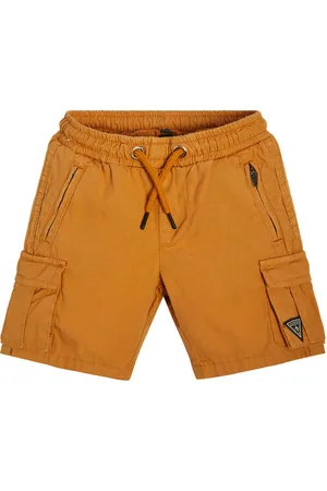 Guess Szorty materiałowe N2RD01 D3XN0 Regular Fit