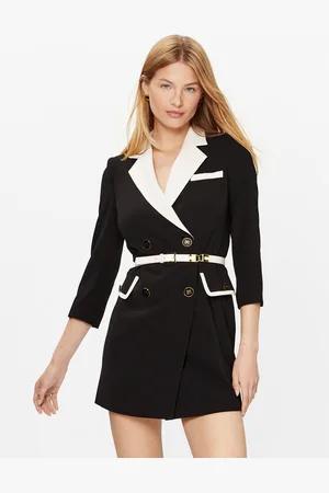 Elisabetta Franchi Sukienka koktajlowa AB-445-32E2-V650 Regular Fit