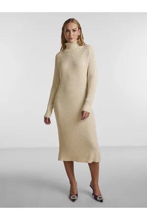 Y.A.S Sukienka dzianinowa Mavi 26028660 Regular Fit