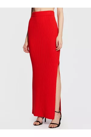 EDITED the label Kobieta Spódnice maxi - Spódnica maxi Anselina EDT6617001000002 Slim Fit