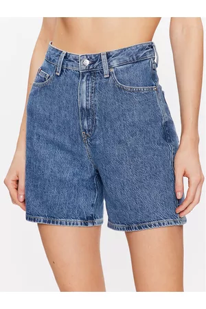 Tommy Hilfiger Kobieta Szorty Jeansowe - Szorty jeansowe WW0WW38124 Regular Fit