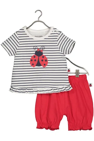 Blue Seven Komplet t-shirt i spodenki 422170 X Regular Fit