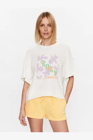 Roxy T-Shirt Sweet Flowers ERJZT05469 Relaxed Fit